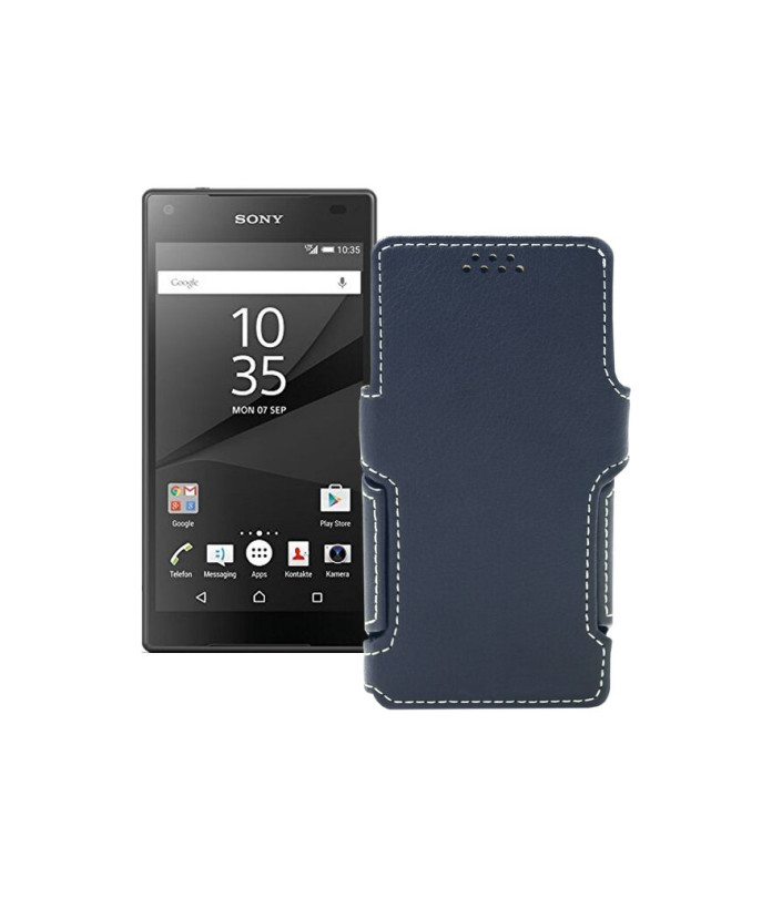 Чохол-книжка з екошкіри для телефону Sony Xperia Z5 Compact