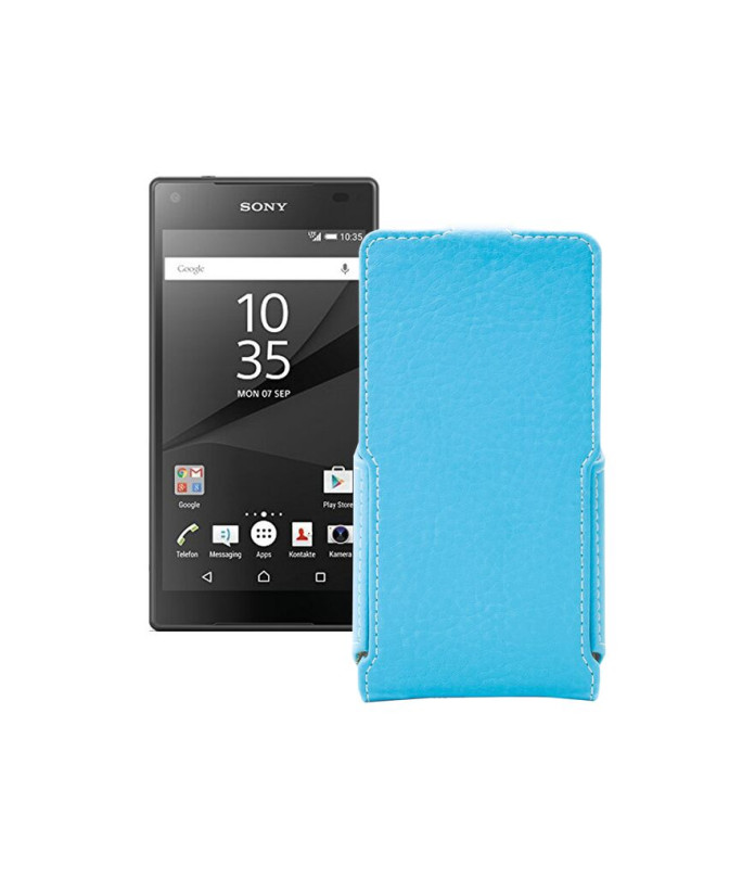 Чохол-флип з екошкіри для телефону Sony Xperia Z5 Compact