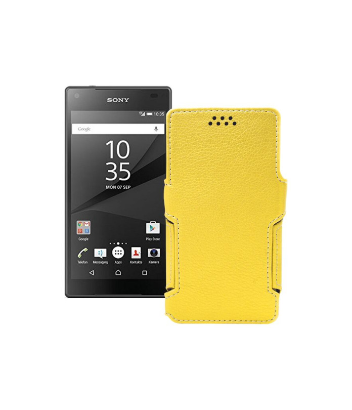 Чохол-книжка з екошкіри для телефону Sony Xperia Z5 Compact