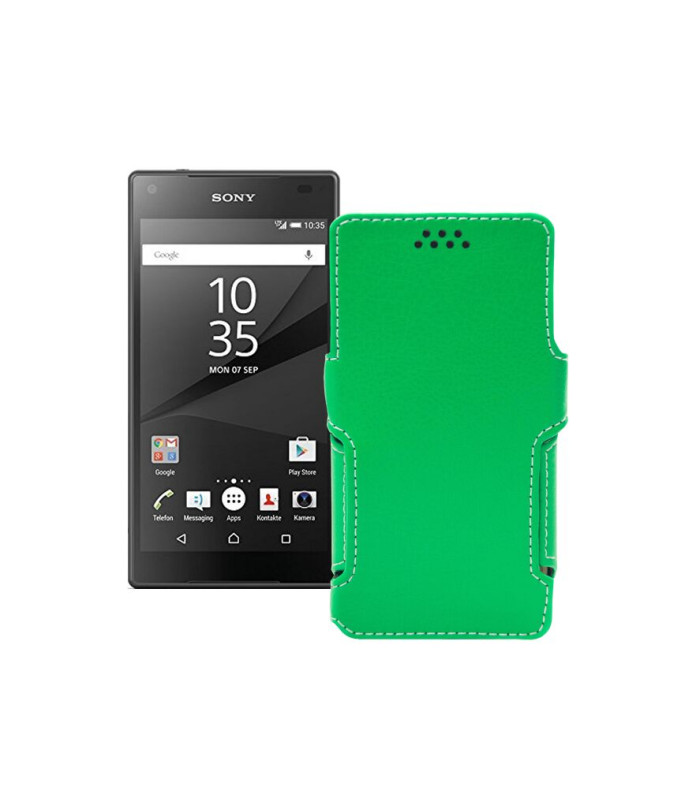 Чохол-книжка з екошкіри для телефону Sony Xperia Z5 Compact