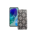 Чохол-флип з екошкіри для телефону Samsung Galaxy M55s (M558)