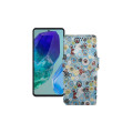 Чохол-книжка з екошкіри для телефону Samsung Galaxy M55s (M558)