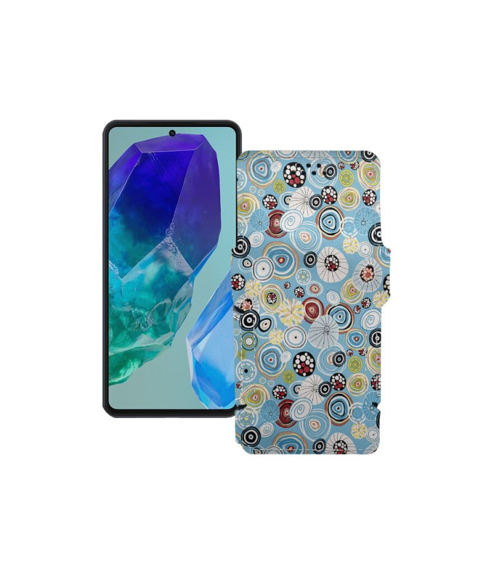 Чохол-книжка з екошкіри для телефону Samsung Galaxy M55s (M558)
