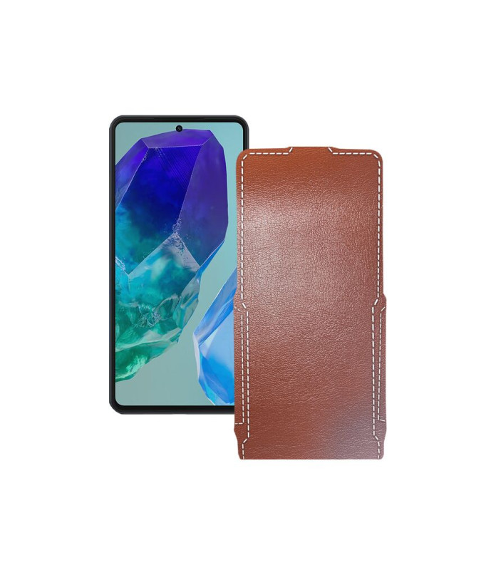 Чохол-флип з екошкіри для телефону Samsung Galaxy M55s (M558)