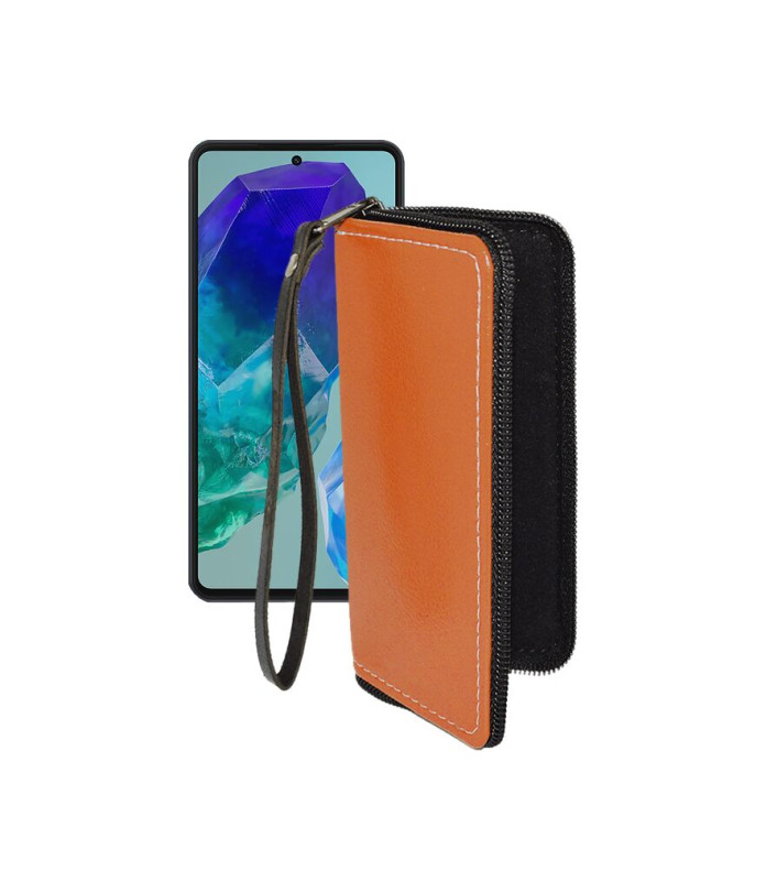 Чохол-гаманець з екошкіри для телефону Samsung Galaxy M55s (M558)