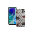 Чохол-книжка з екошкіри для телефону Samsung Galaxy M55s (M558)