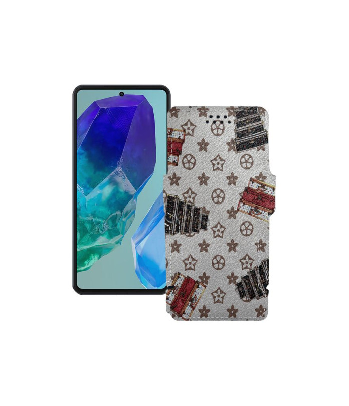 Чохол-книжка з екошкіри для телефону Samsung Galaxy M55s (M558)