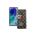 Чохол-флип з екошкіри для телефону Samsung Galaxy M55s (M558)
