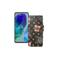 Чохол-книжка з екошкіри для телефону Samsung Galaxy M55s (M558)