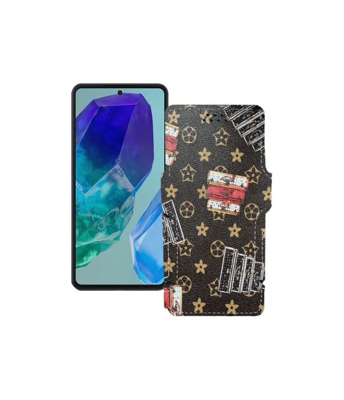 Чохол-книжка з екошкіри для телефону Samsung Galaxy M55s (M558)