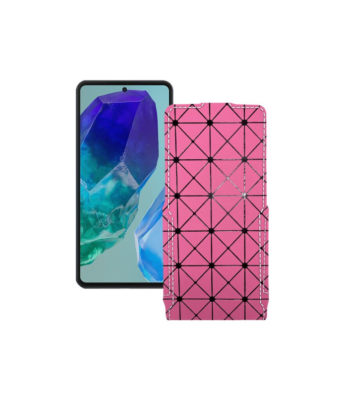 Чохол-флип з екошкіри для телефону Samsung Galaxy M55s (M558)