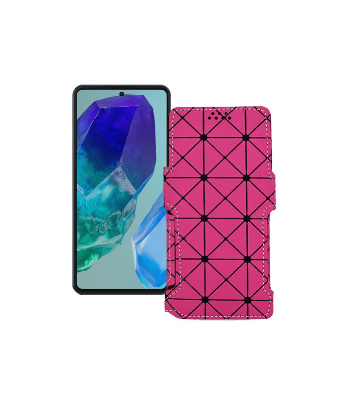 Чохол-книжка з екошкіри для телефону Samsung Galaxy M55s (M558)