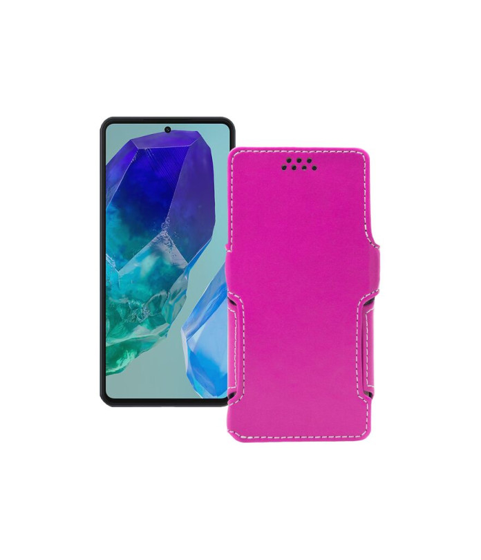 Чохол-книжка з екошкіри для телефону Samsung Galaxy M55s (M558)
