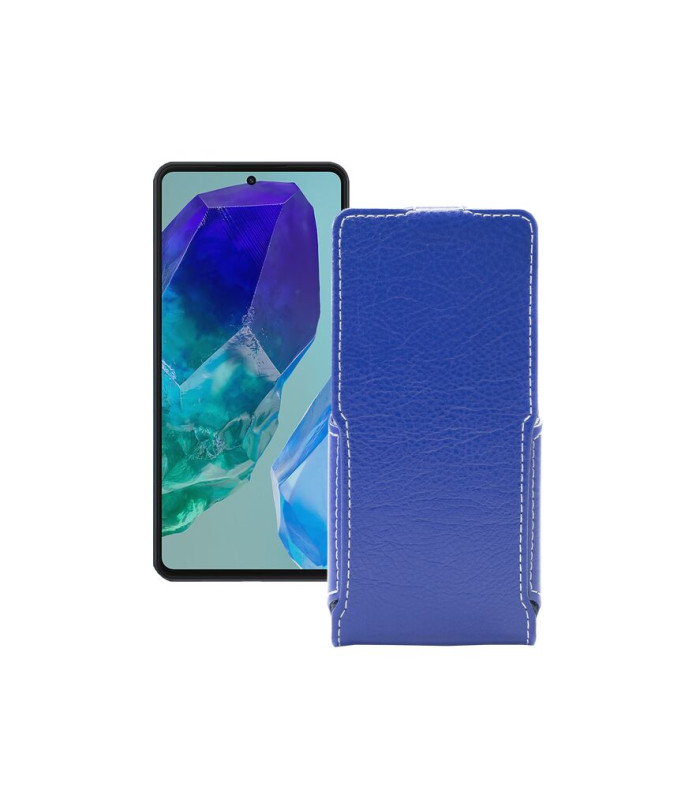 Чохол-флип з екошкіри для телефону Samsung Galaxy M55s (M558)