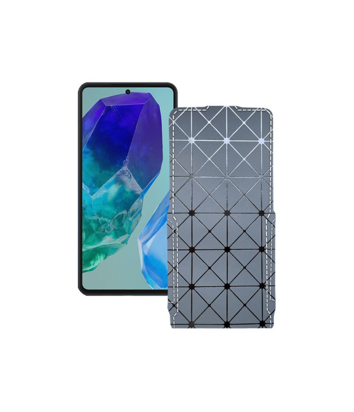 Чохол-флип з екошкіри для телефону Samsung Galaxy M55s (M558)