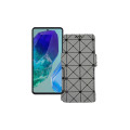 Чохол-книжка з екошкіри для телефону Samsung Galaxy M55s (M558)