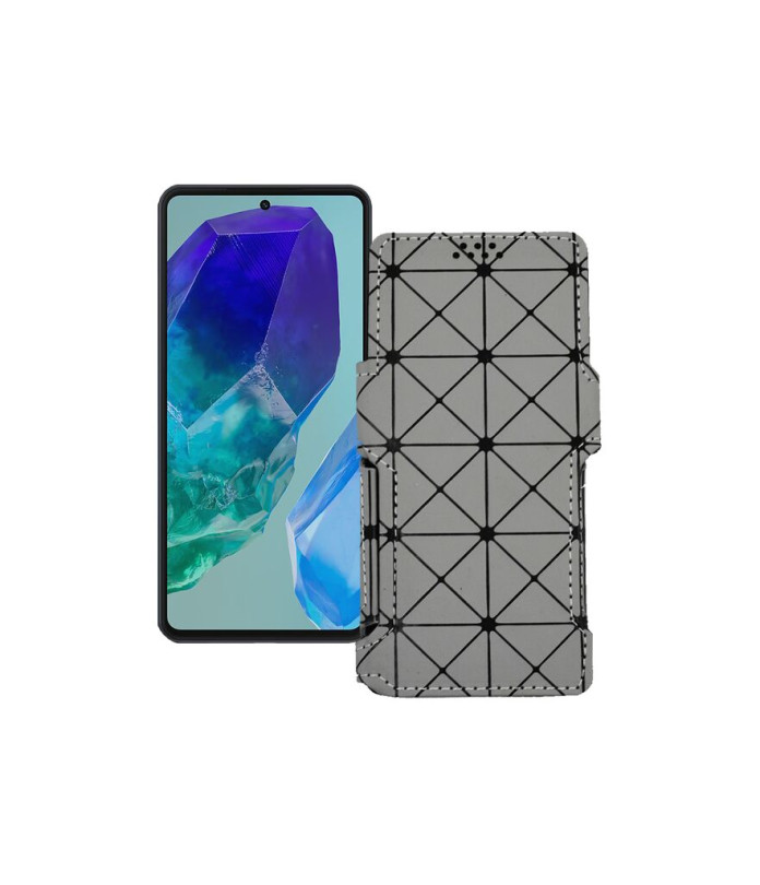 Чохол-книжка з екошкіри для телефону Samsung Galaxy M55s (M558)