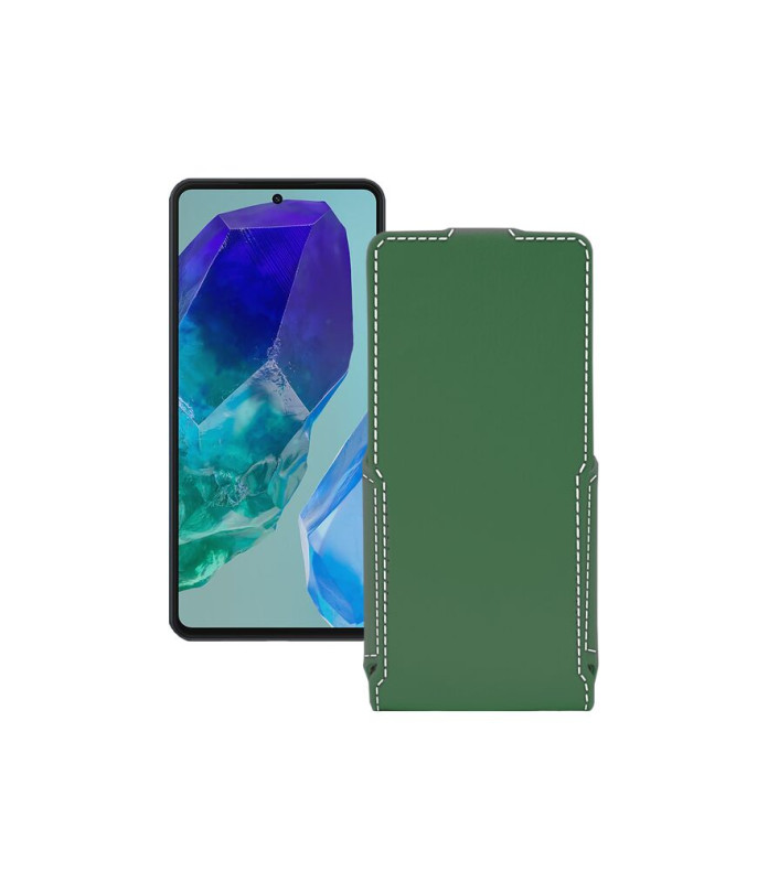 Чохол-флип з екошкіри для телефону Samsung Galaxy M55s (M558)
