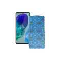 Чохол-флип з екошкіри для телефону Samsung Galaxy M55s (M558)