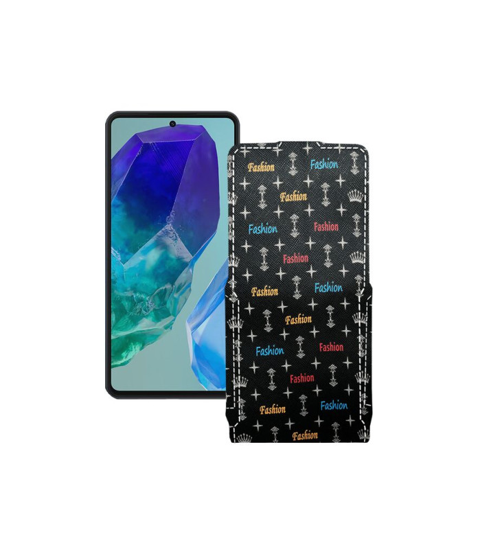 Чохол-флип з екошкіри для телефону Samsung Galaxy M55s (M558)