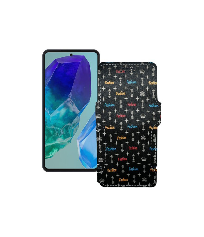 Чохол-книжка з екошкіри для телефону Samsung Galaxy M55s (M558)