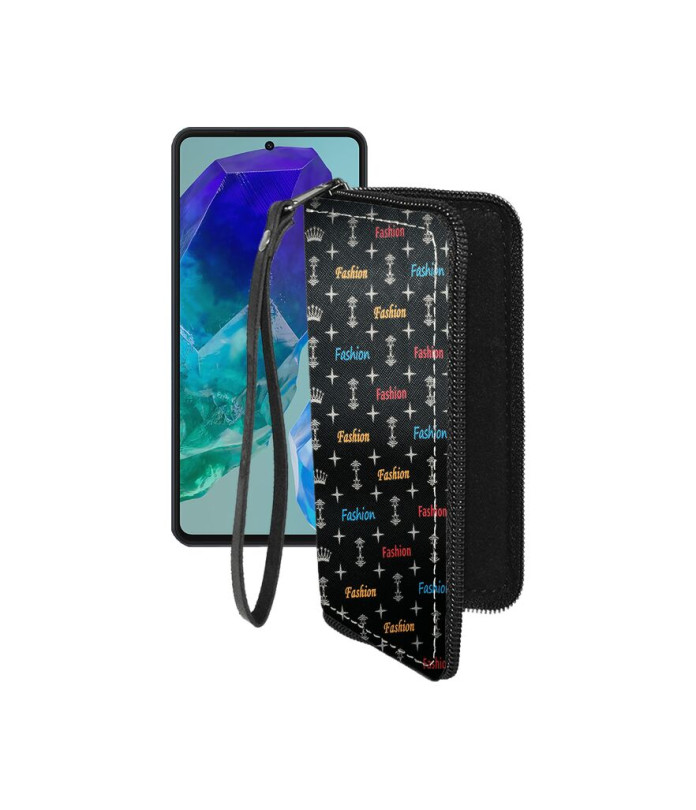 Чохол-гаманець з екошкіри для телефону Samsung Galaxy M55s (M558)
