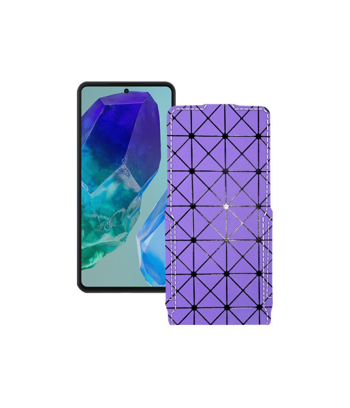 Чохол-флип з екошкіри для телефону Samsung Galaxy M55s (M558)