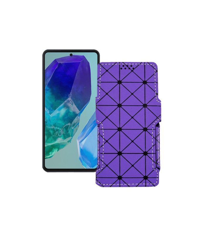 Чохол-книжка з екошкіри для телефону Samsung Galaxy M55s (M558)