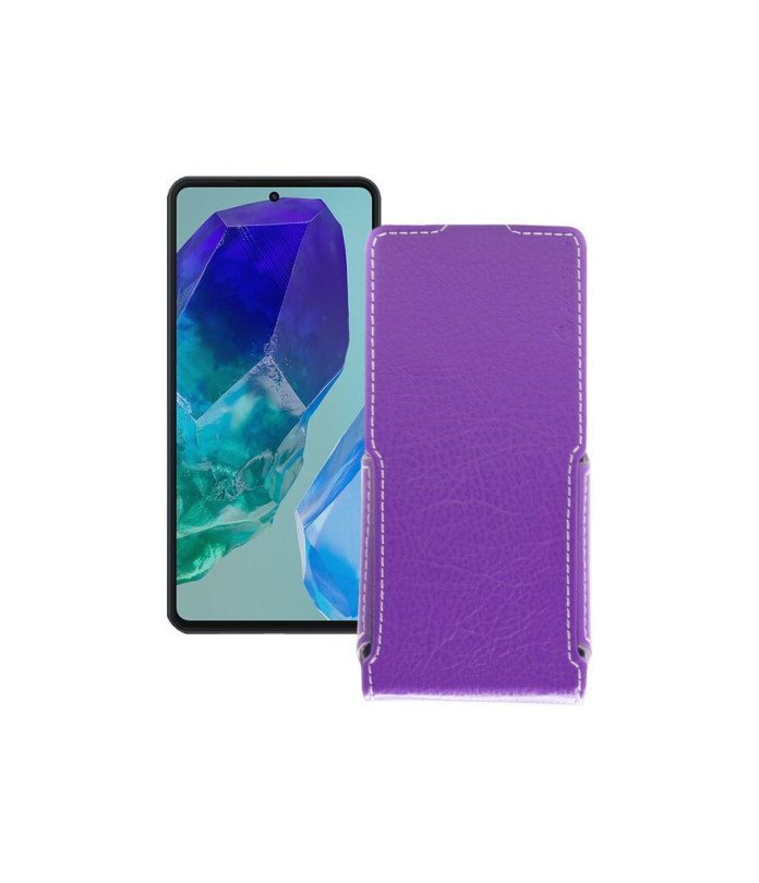 Чохол-флип з екошкіри для телефону Samsung Galaxy M55s (M558)