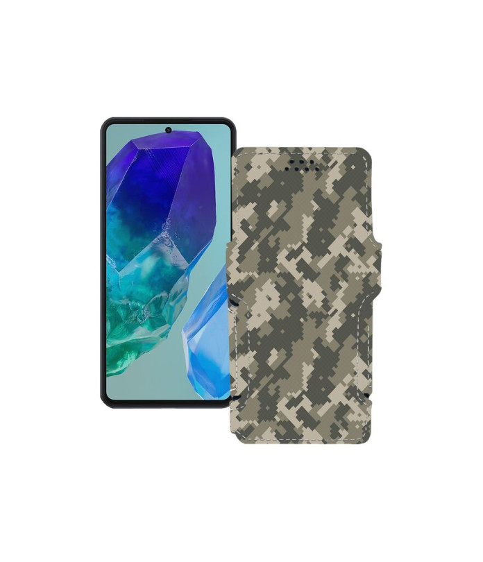 Чохол-книжка з екошкіри для телефону Samsung Galaxy M55s (M558)