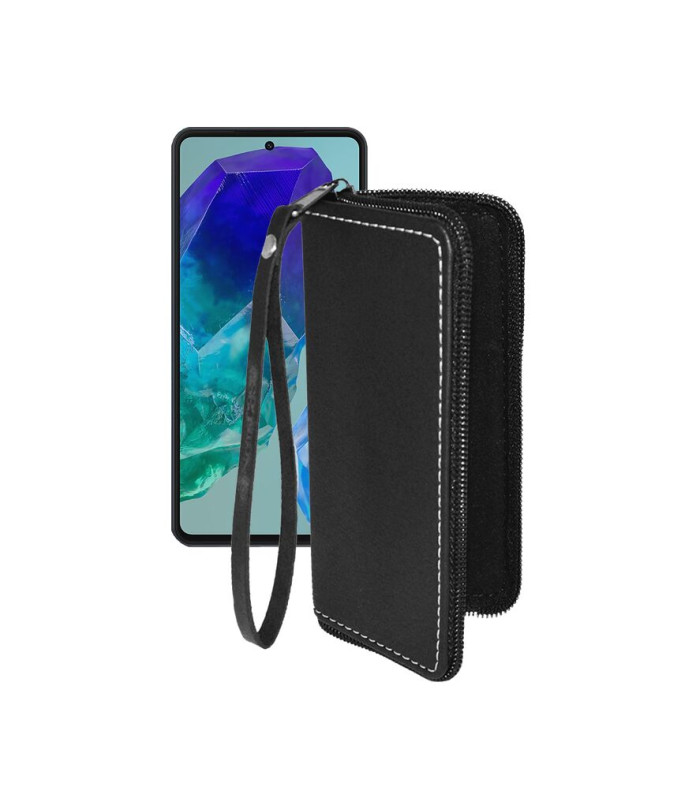 Чохол-гаманець з екошкіри для телефону Samsung Galaxy M55s (M558)