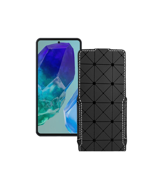 Чохол-флип з екошкіри для телефону Samsung Galaxy M55s (M558)