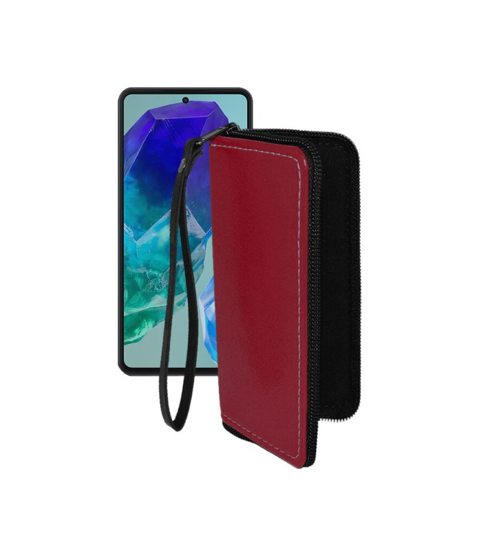 Чохол-гаманець з екошкіри для телефону Samsung Galaxy M55s (M558)