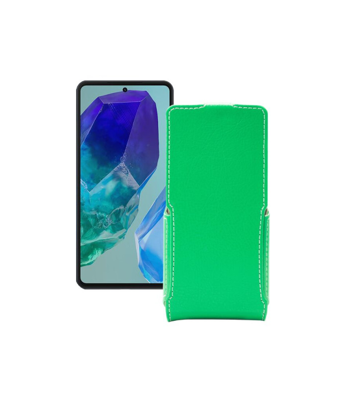 Чохол-флип з екошкіри для телефону Samsung Galaxy M55s (M558)