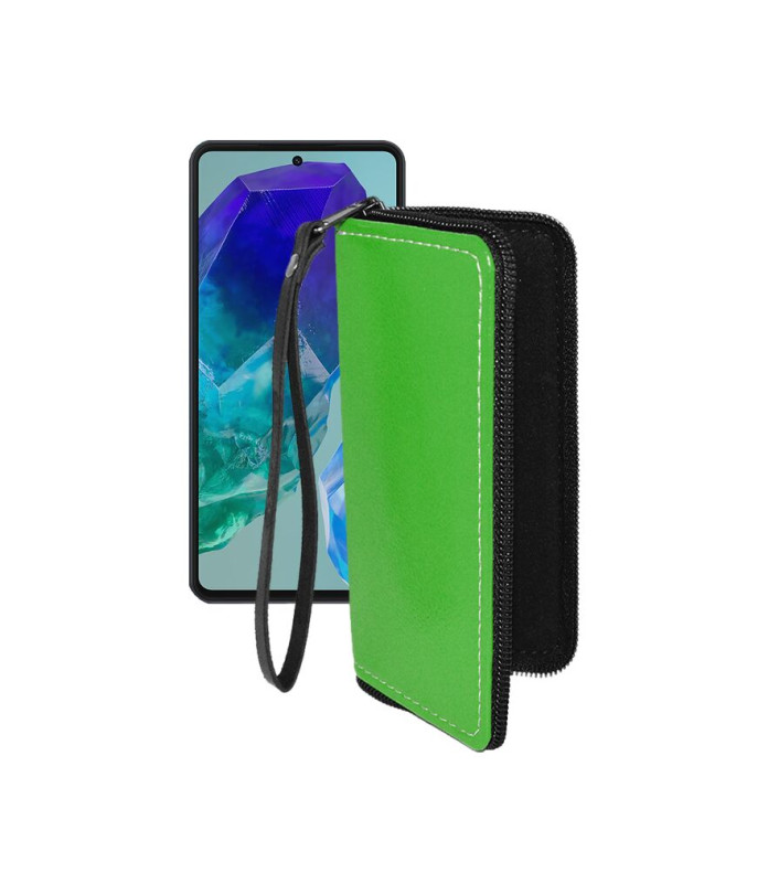 Чохол-гаманець з екошкіри для телефону Samsung Galaxy M55s (M558)