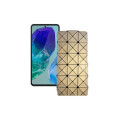 Чохол-флип з екошкіри для телефону Samsung Galaxy M55s (M558)