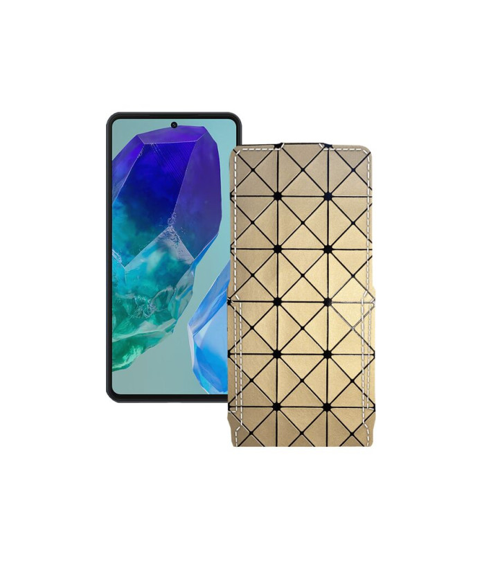 Чохол-флип з екошкіри для телефону Samsung Galaxy M55s (M558)