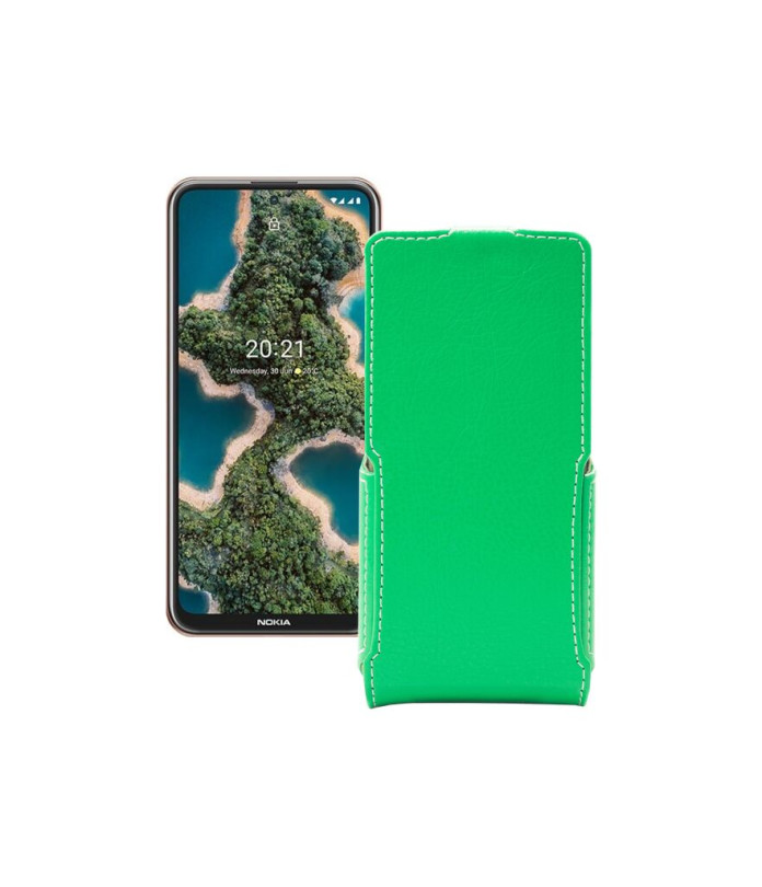 Чохол-флип з екошкіри для телефону Nokia X20