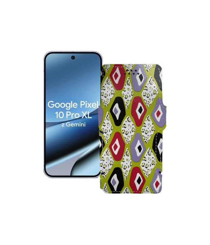 Чохол-книжка з екошкіри для телефону Google Pixel 10 Pro XL