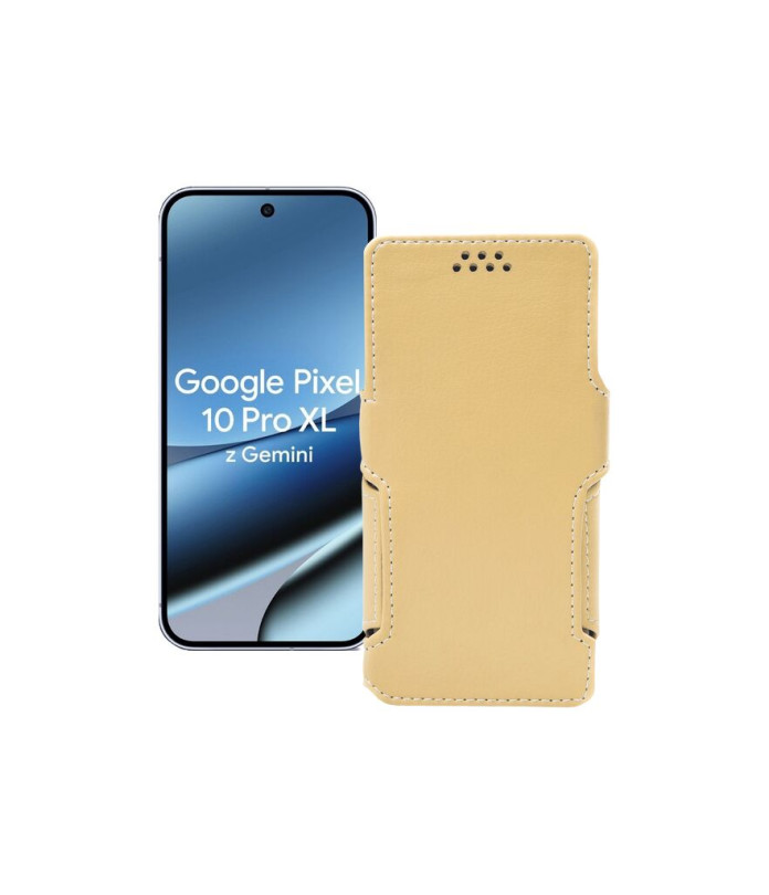 Чохол-книжка з екошкіри для телефону Google Pixel 10 Pro XL