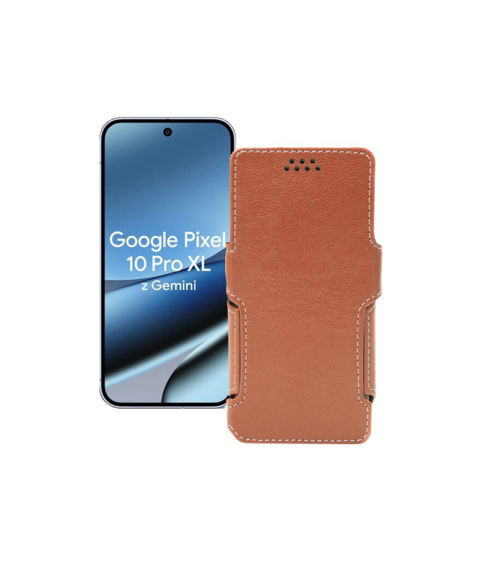 Чохол-книжка з екошкіри для телефону Google Pixel 10 Pro XL