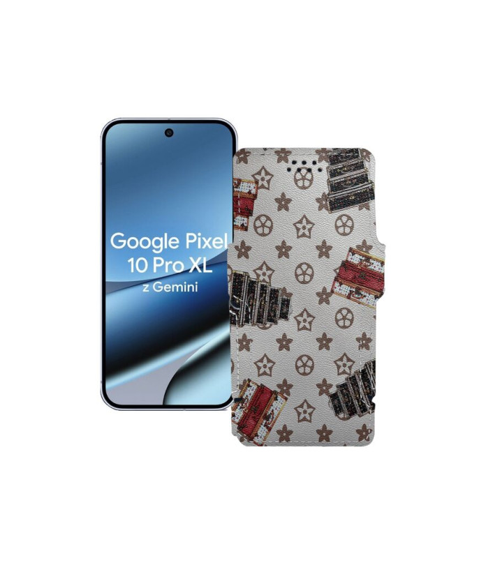 Чохол-книжка з екошкіри для телефону Google Pixel 10 Pro XL