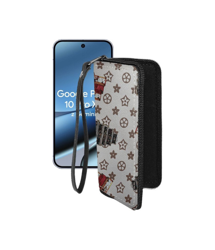 Чохол-гаманець з екошкіри для телефону Google Pixel 10 Pro XL