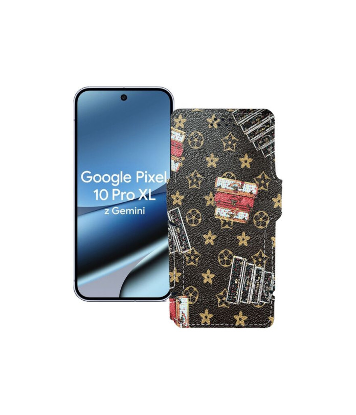 Чохол-книжка з екошкіри для телефону Google Pixel 10 Pro XL