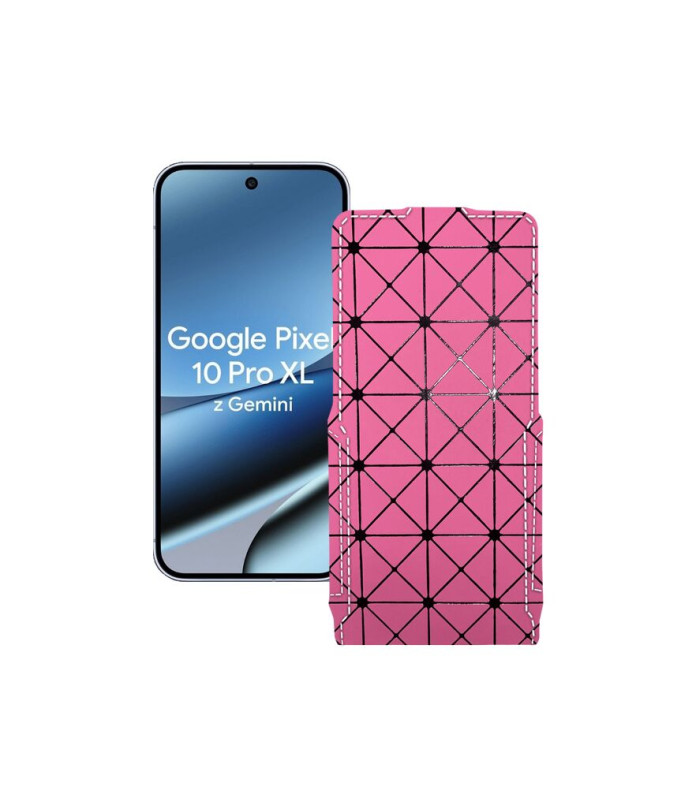 Чохол-флип з екошкіри для телефону Google Pixel 10 Pro XL