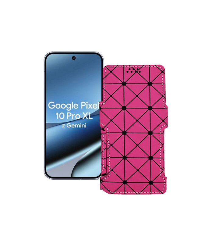 Чохол-книжка з екошкіри для телефону Google Pixel 10 Pro XL