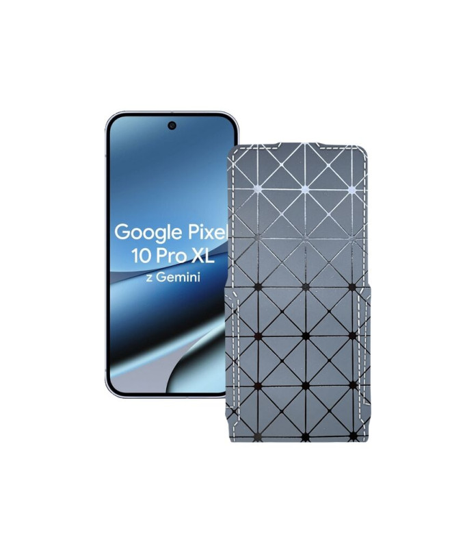 Чохол-флип з екошкіри для телефону Google Pixel 10 Pro XL