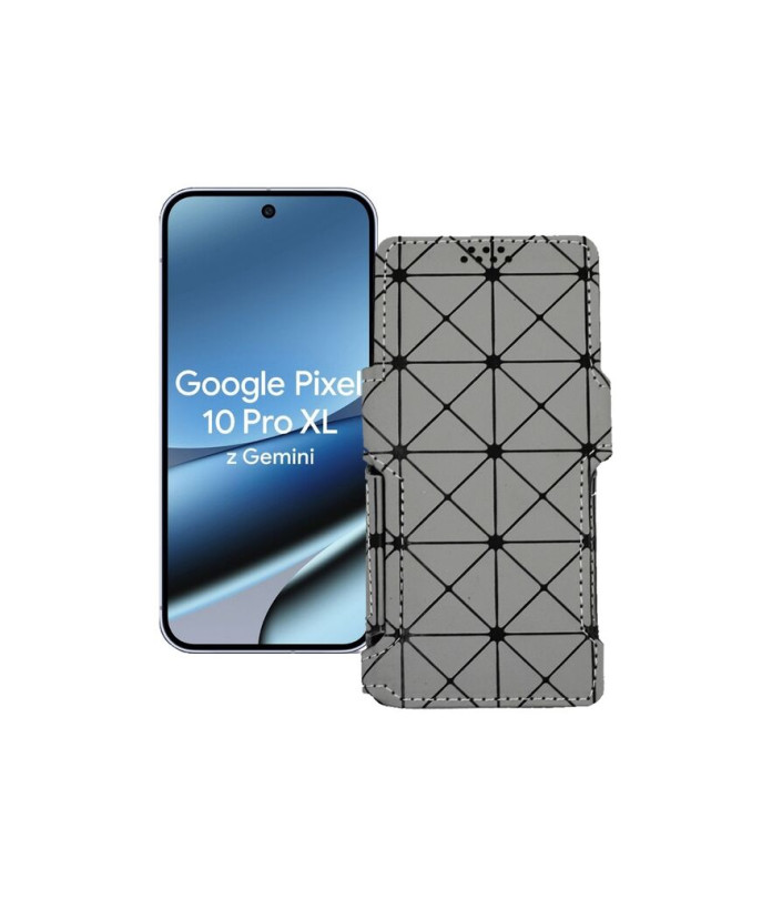 Чохол-книжка з екошкіри для телефону Google Pixel 10 Pro XL