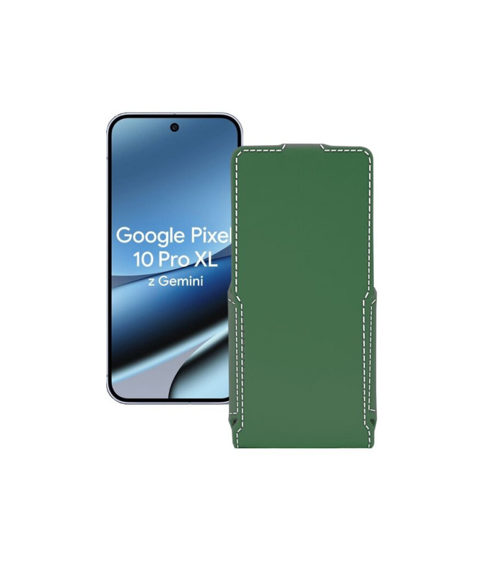 Чохол-флип з екошкіри для телефону Google Pixel 10 Pro XL
