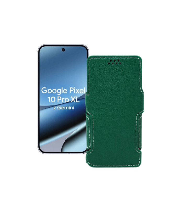 Чохол-книжка з екошкіри для телефону Google Pixel 10 Pro XL